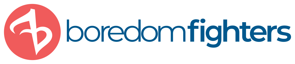 Boredomfighters wordmark logo