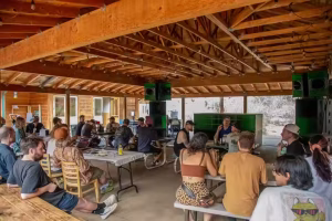 Camp interior